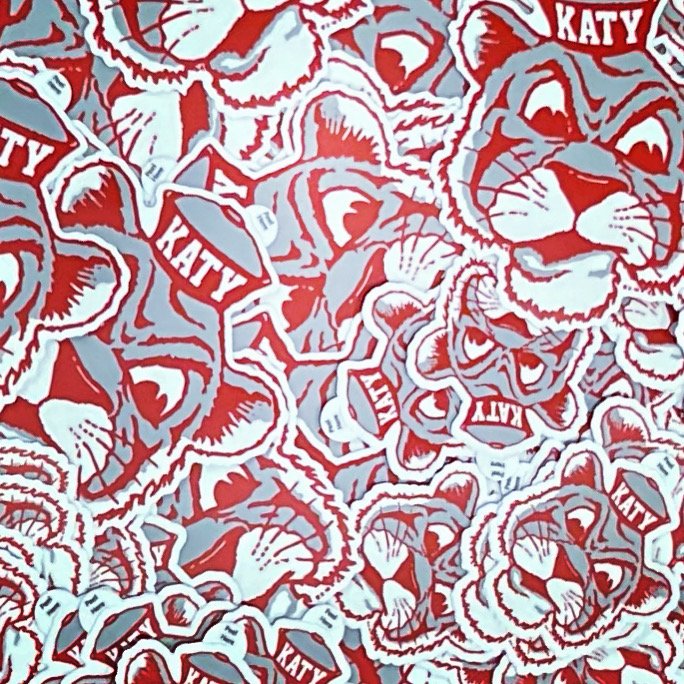 Old School Tiger Sticker - Large