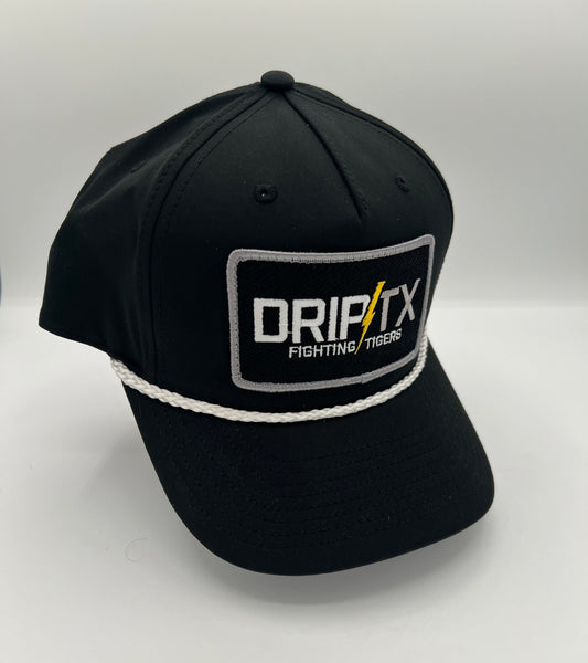 Drip/TX Fighting Tigers - Black/White Rope — Dripping Springs Tigers by Field & Iron