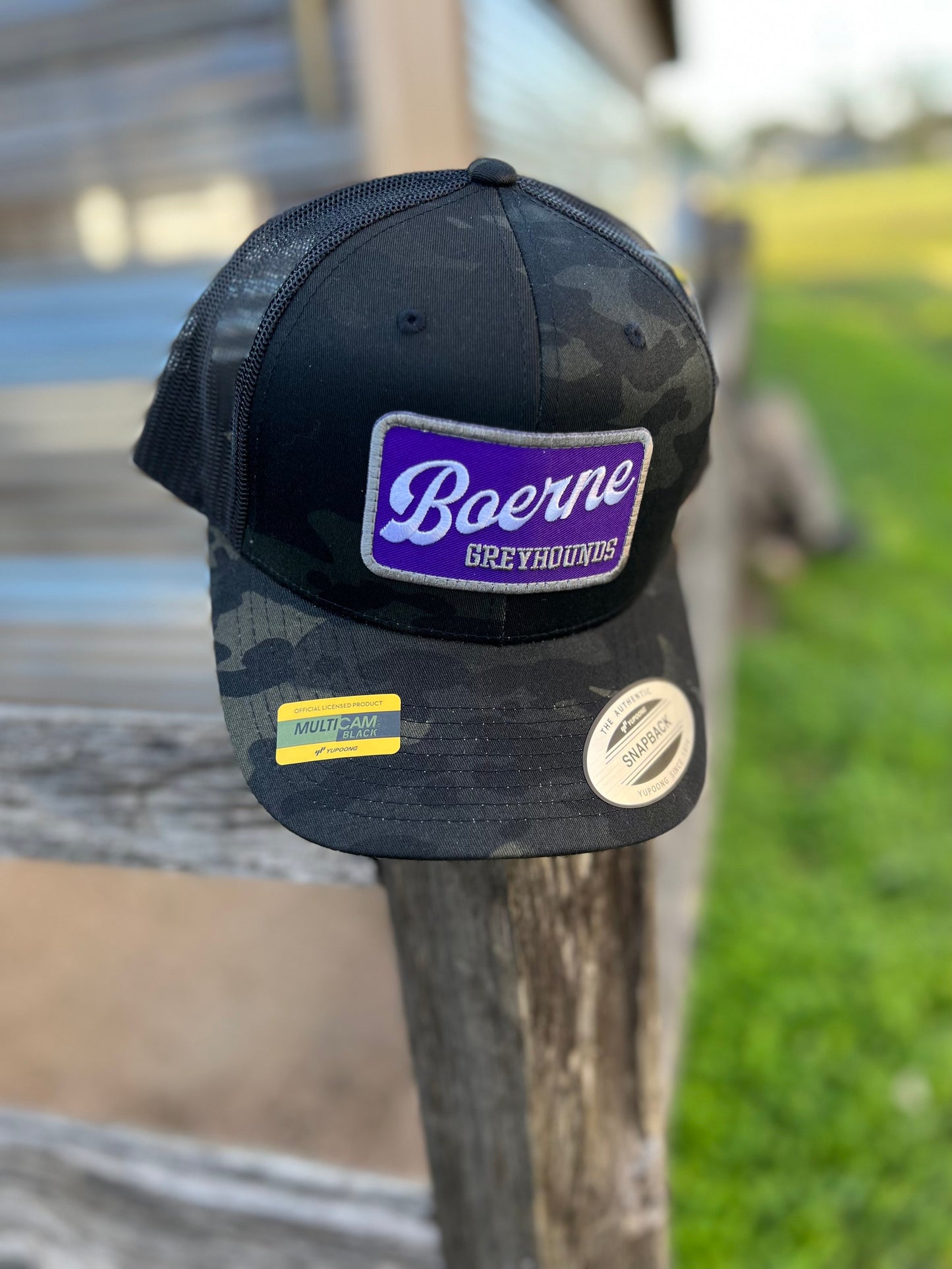 Boerne Greyhounds - Black Multicam