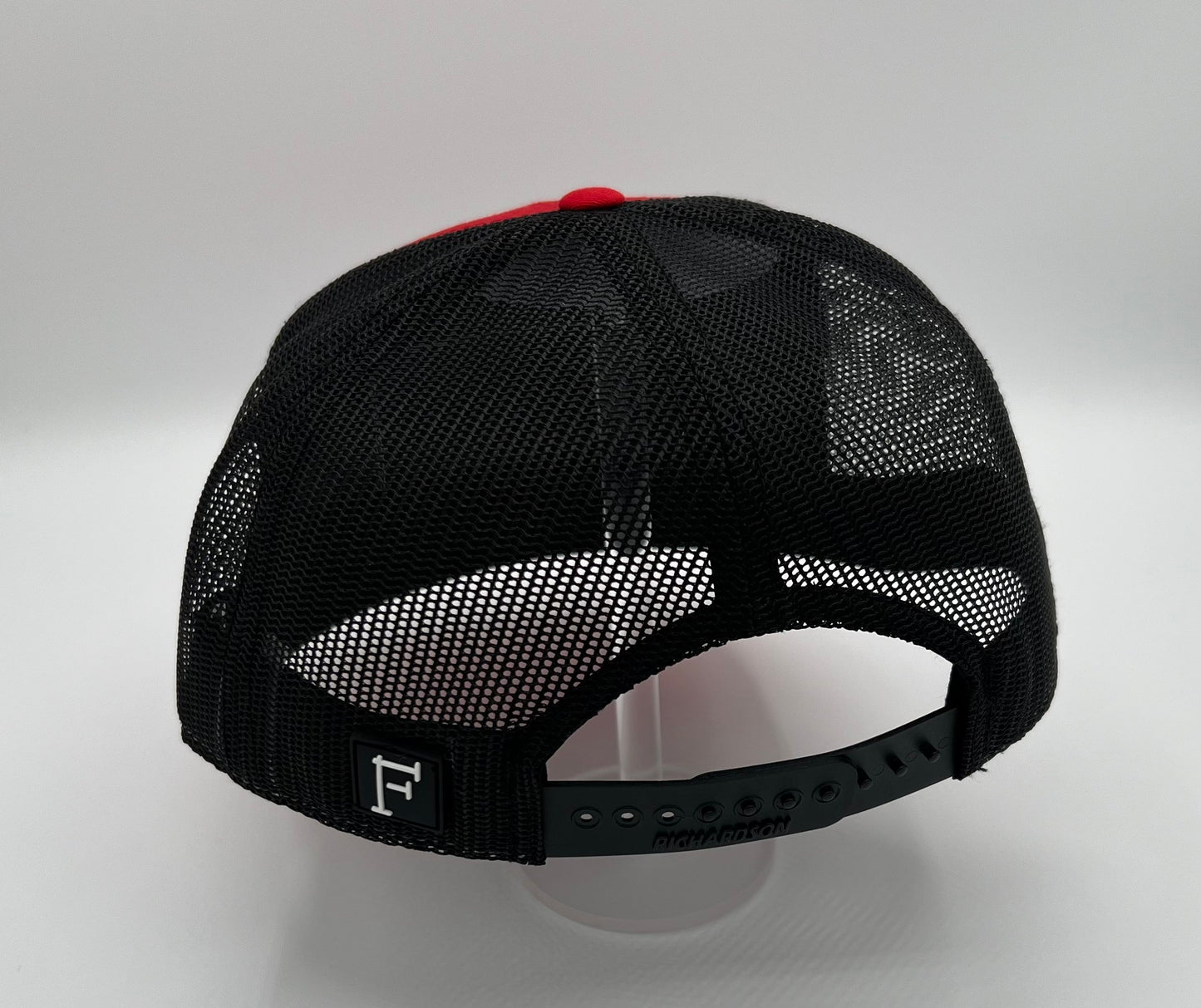 Katy Script Red & Black (Seven Panel)
