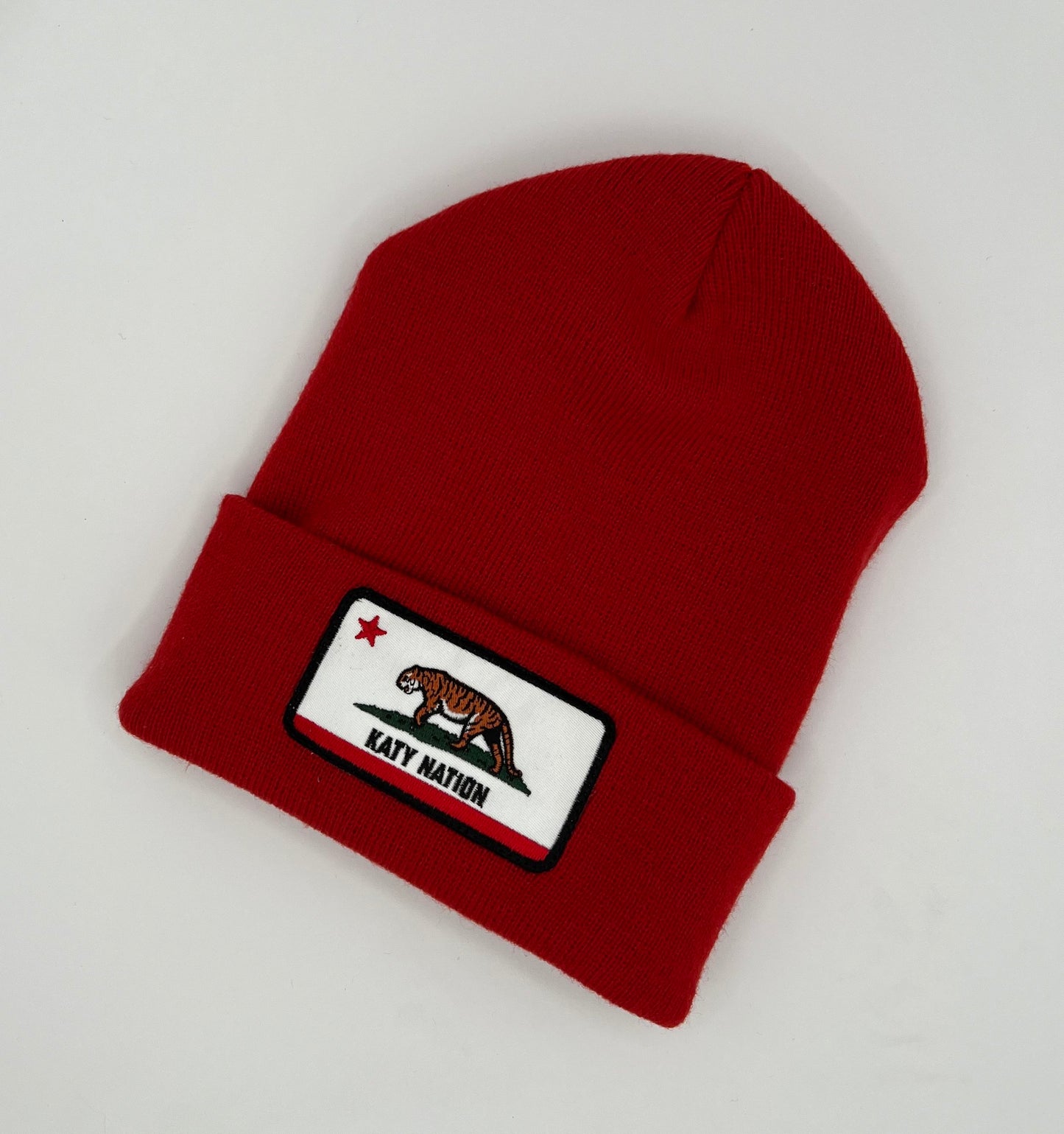 Katy Nation Red Beanie