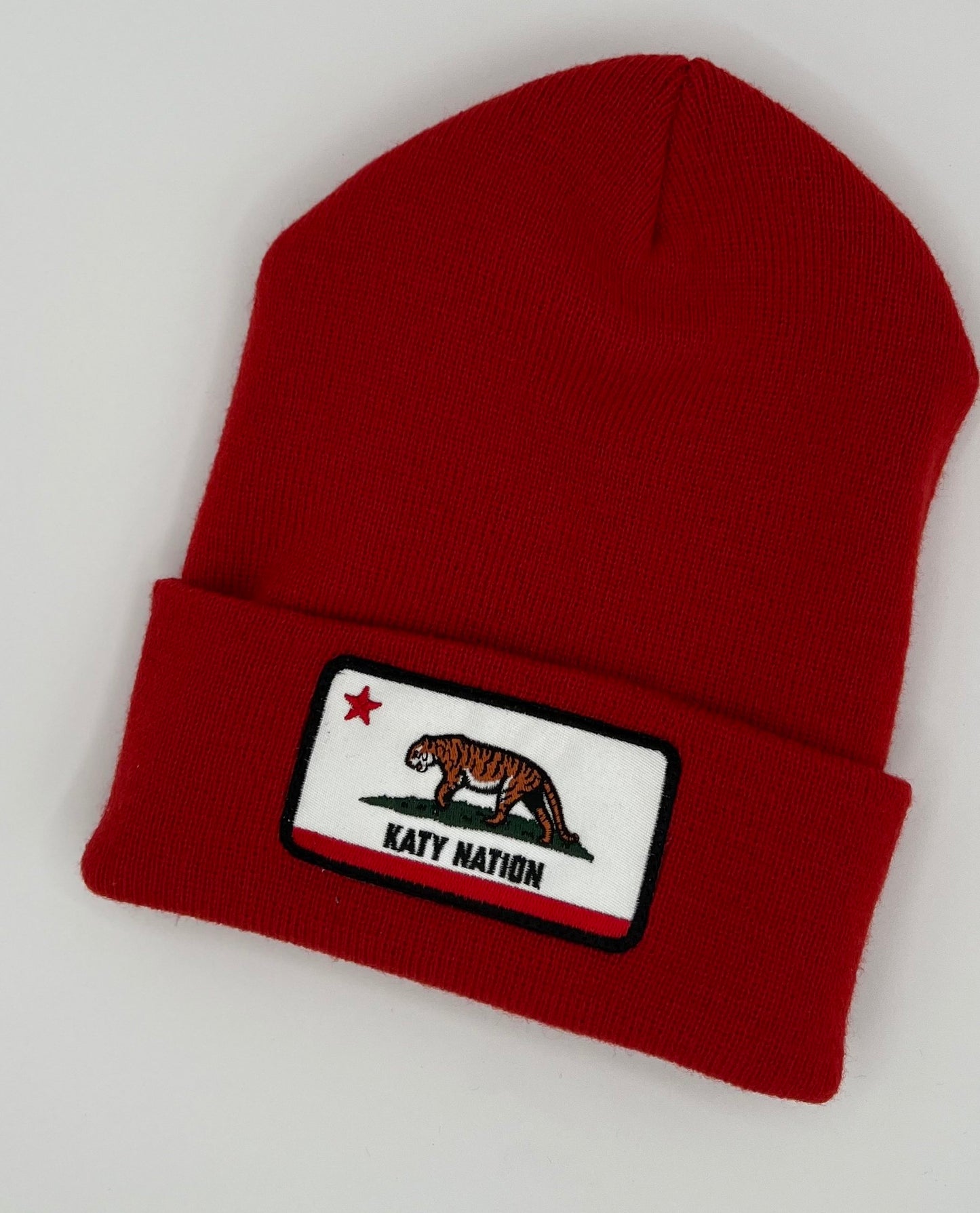 Katy Nation Red Beanie