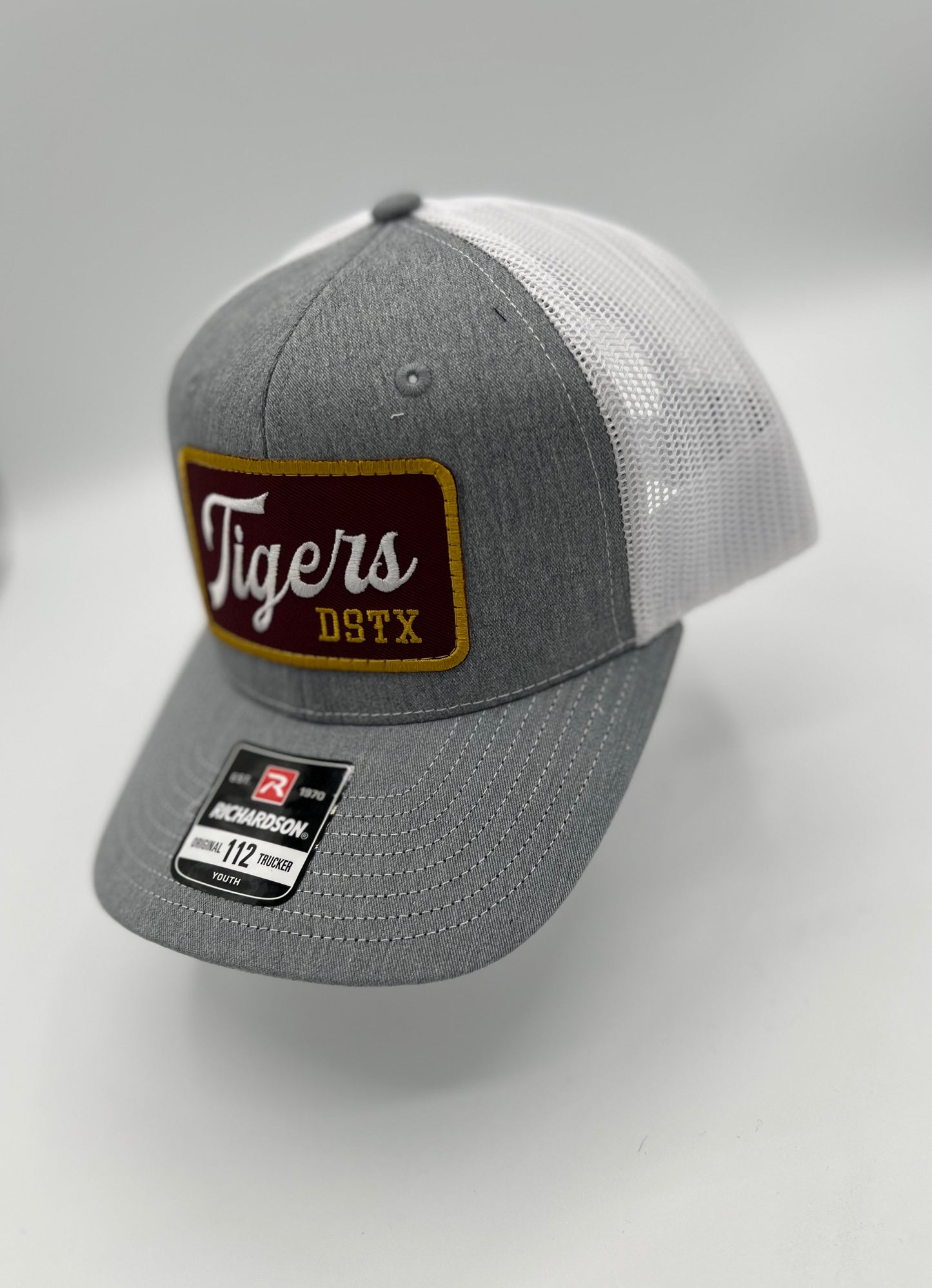 Dripping Tigers - ***Youth*** Gray and White
