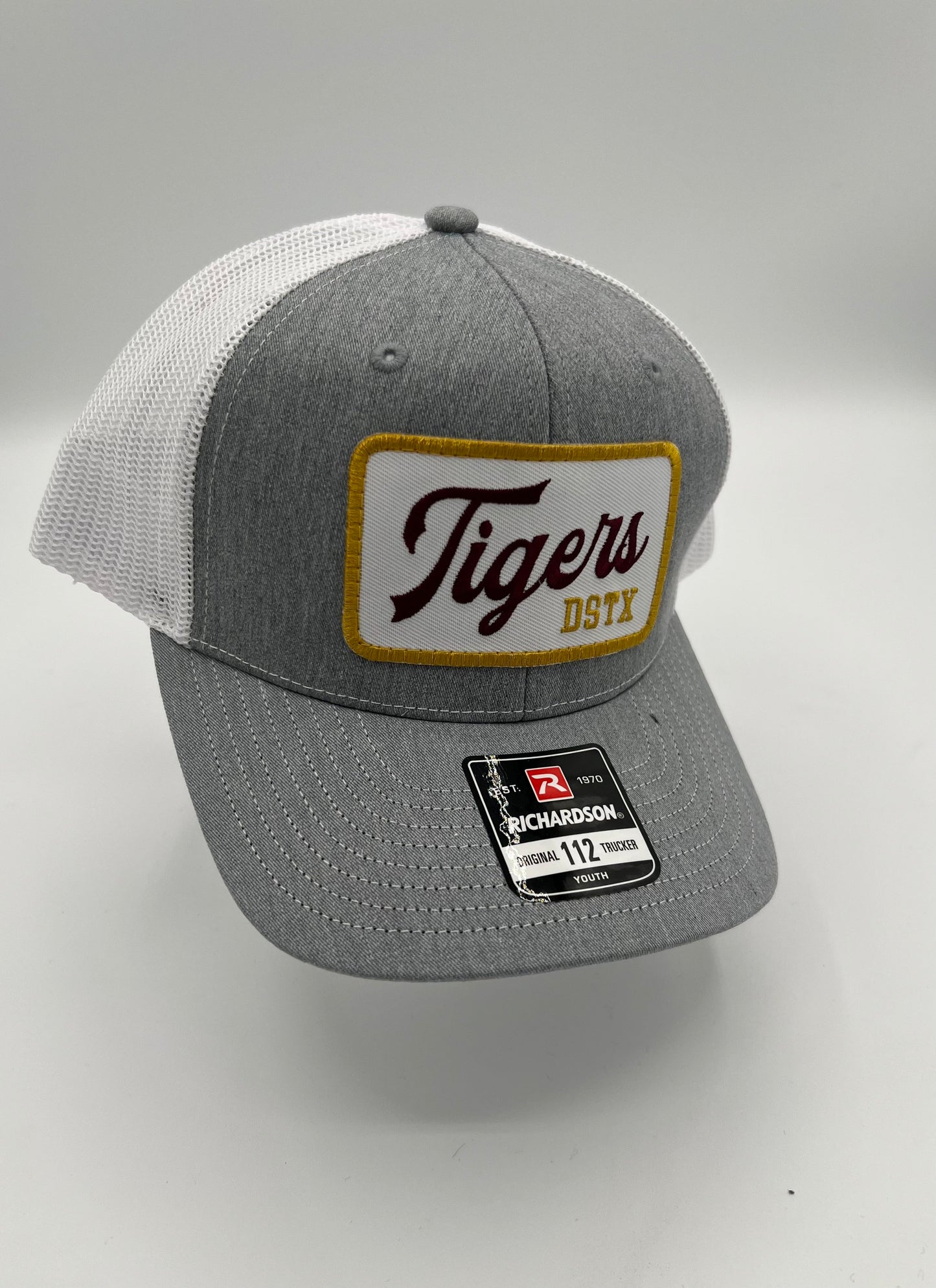 Dripping Tigers - ***Youth*** Gray and White