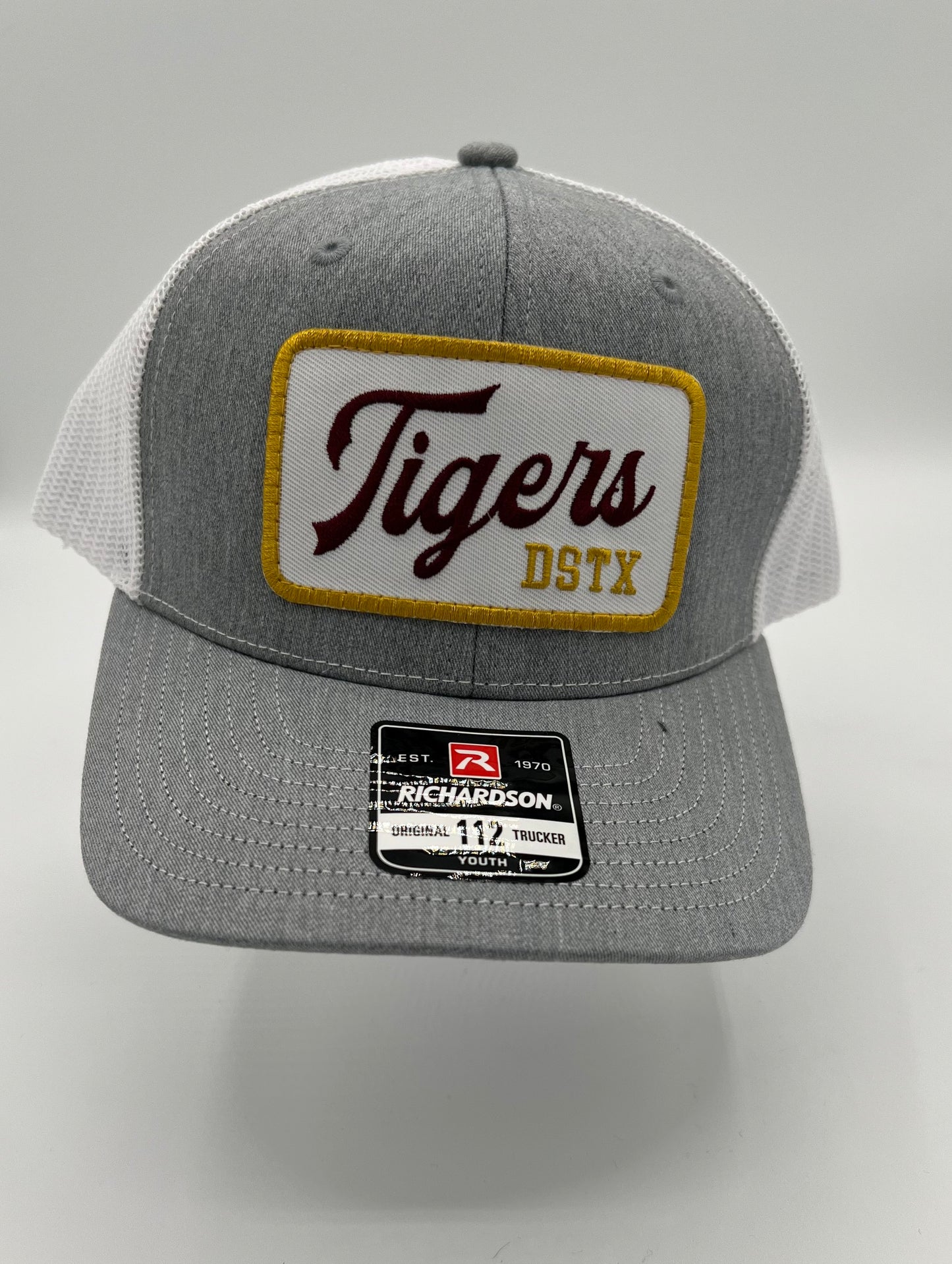 Dripping Tigers - ***Youth*** Gray and White