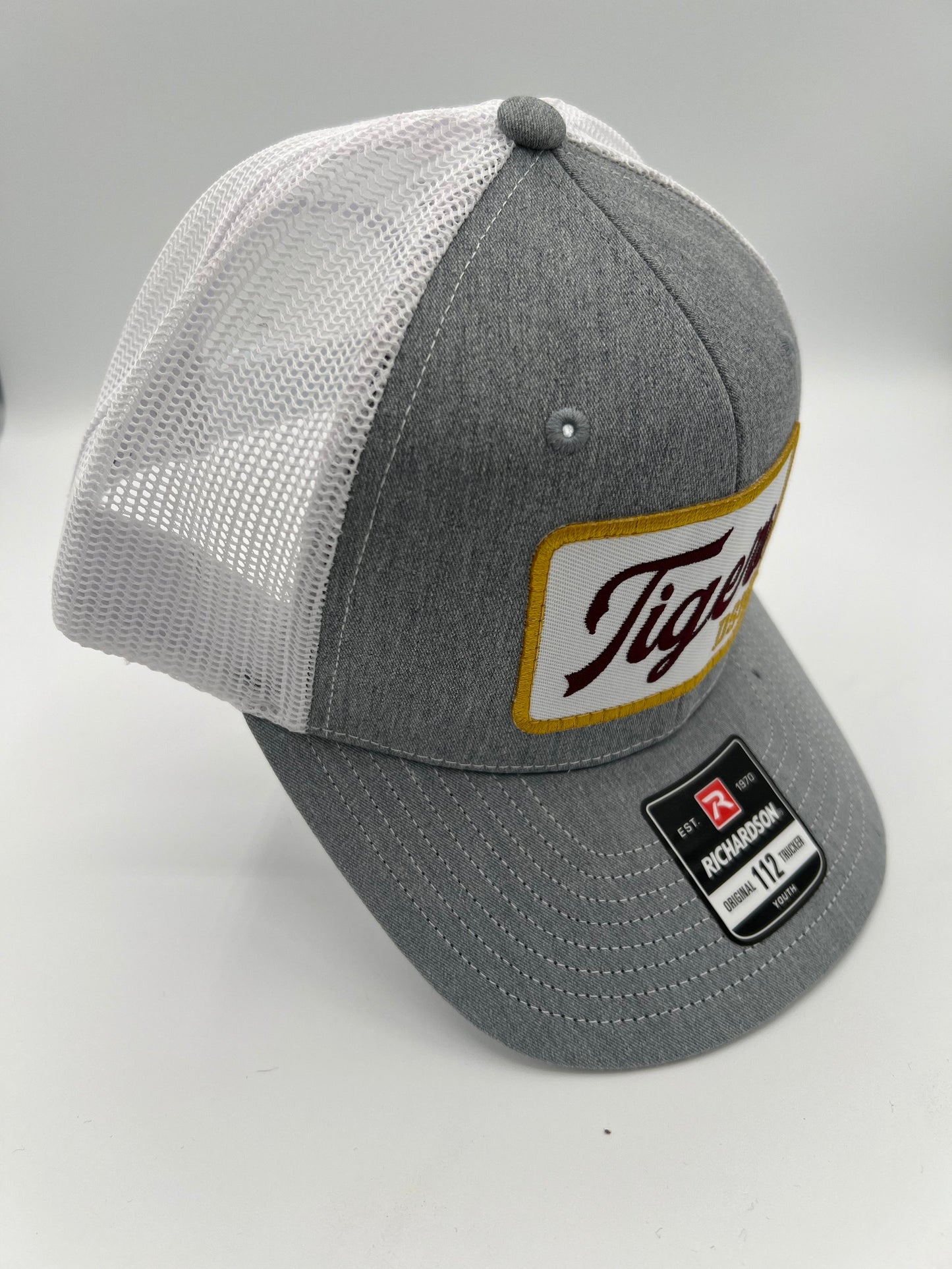 Dripping Tigers - ***Youth*** Gray and White