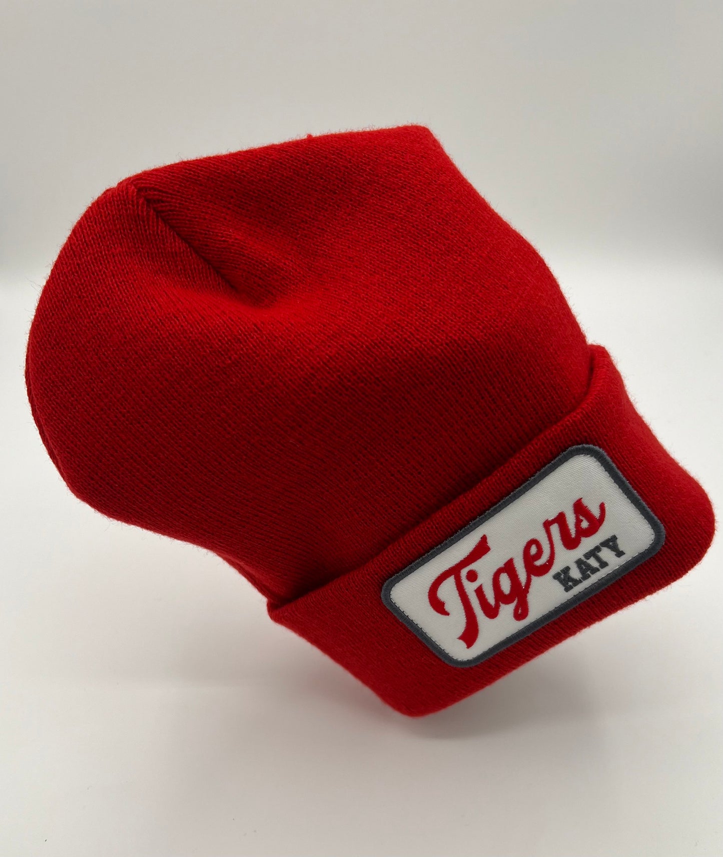 Katy Red Script Beanie