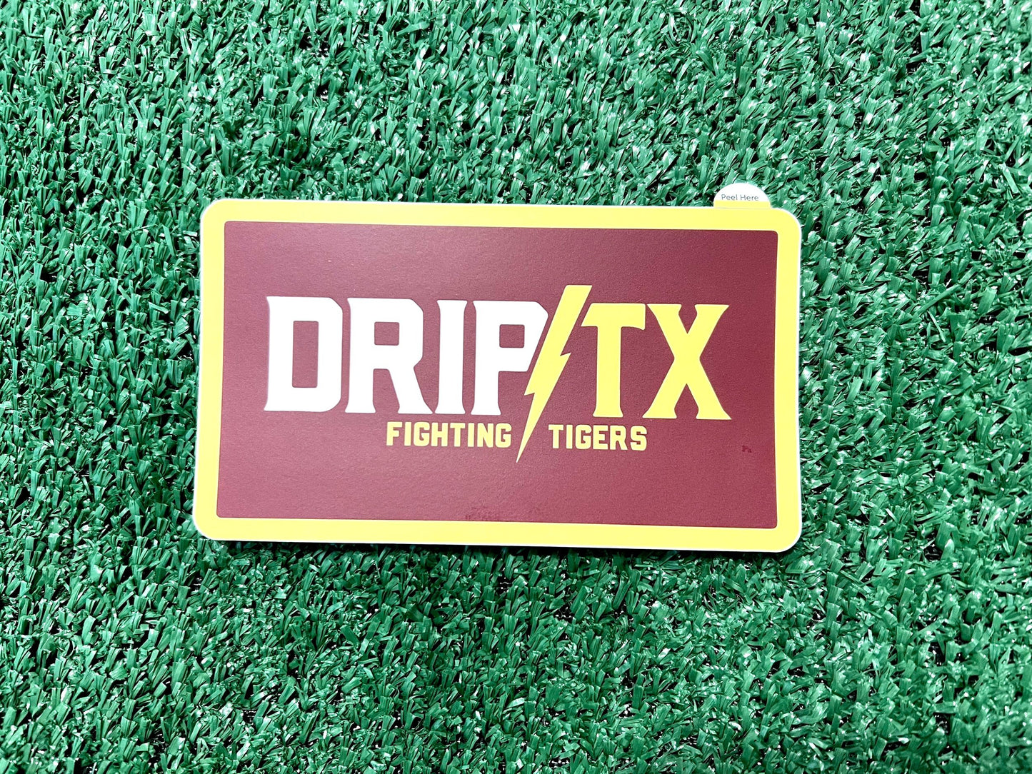 DRIP/TX STICKER