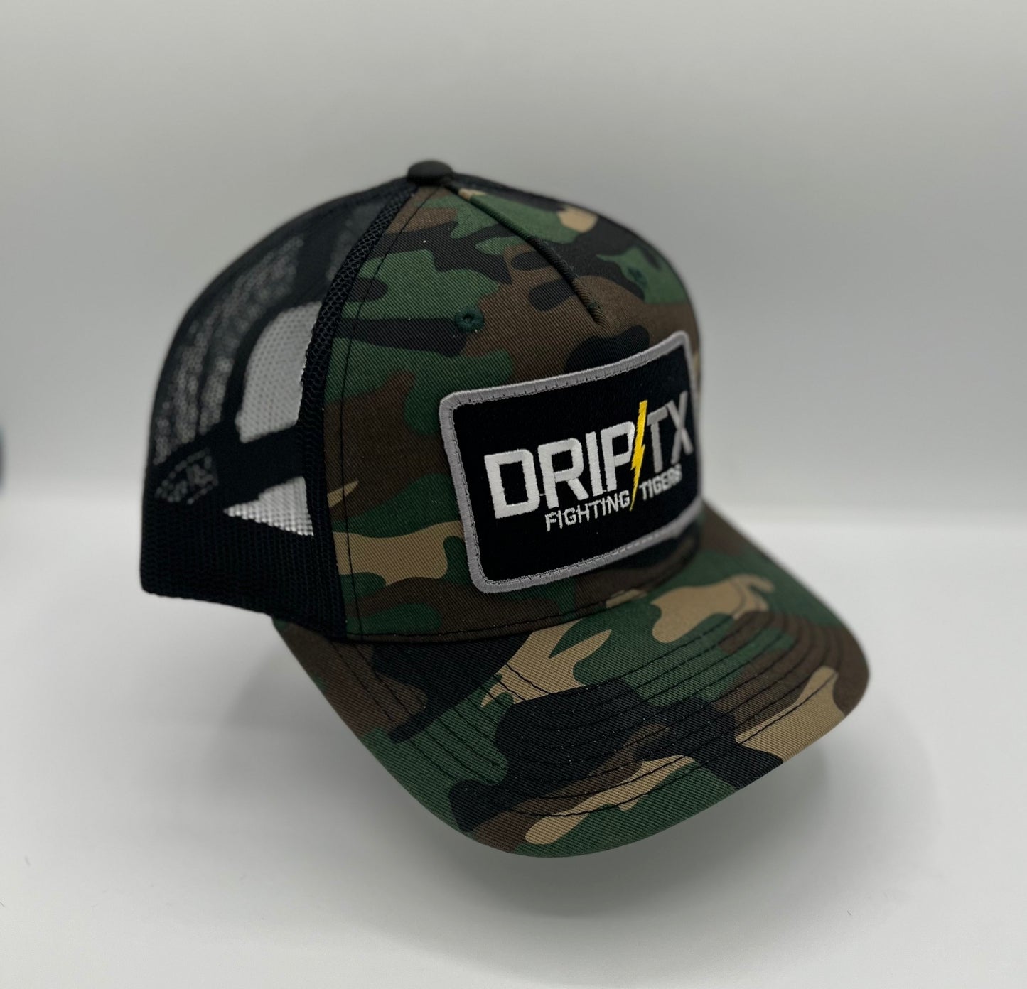 Drip/TX Fighting Tigers - Old School Camo (Black)