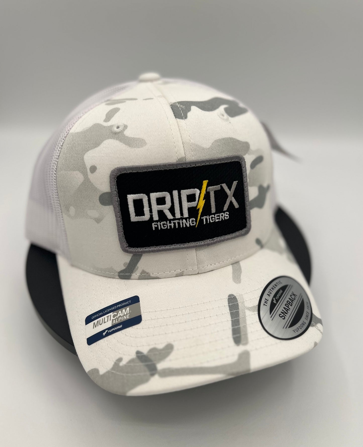 Drip/TX Fighting Tigers - Alpine White Camo