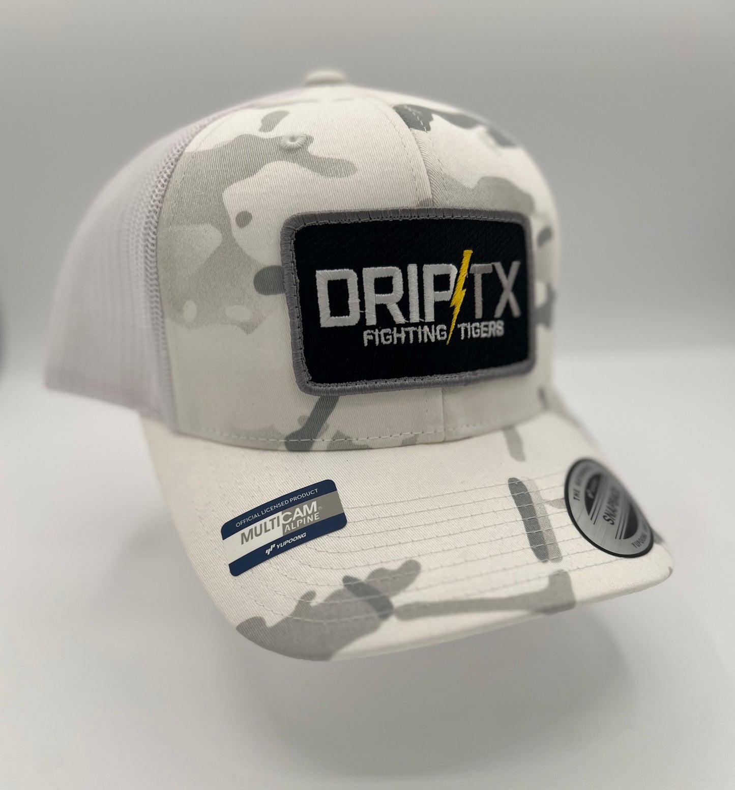 Drip/TX Fighting Tigers - Alpine White Camo