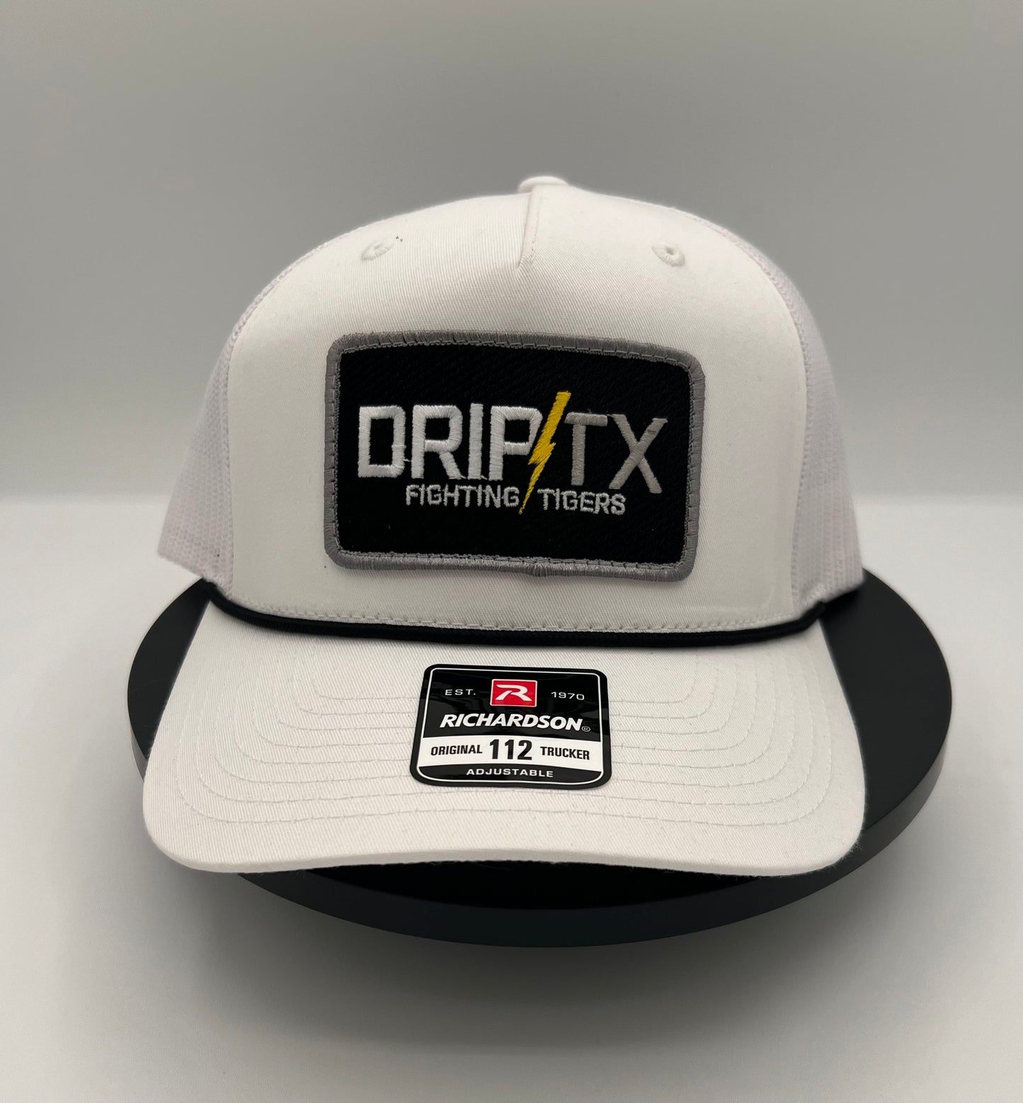 DRIP/TX Fighting Tigers - White/Black Rope
