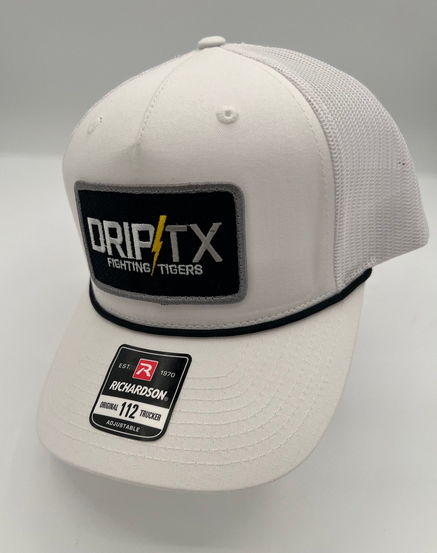 DRIP/TX Fighting Tigers - White/Black Rope