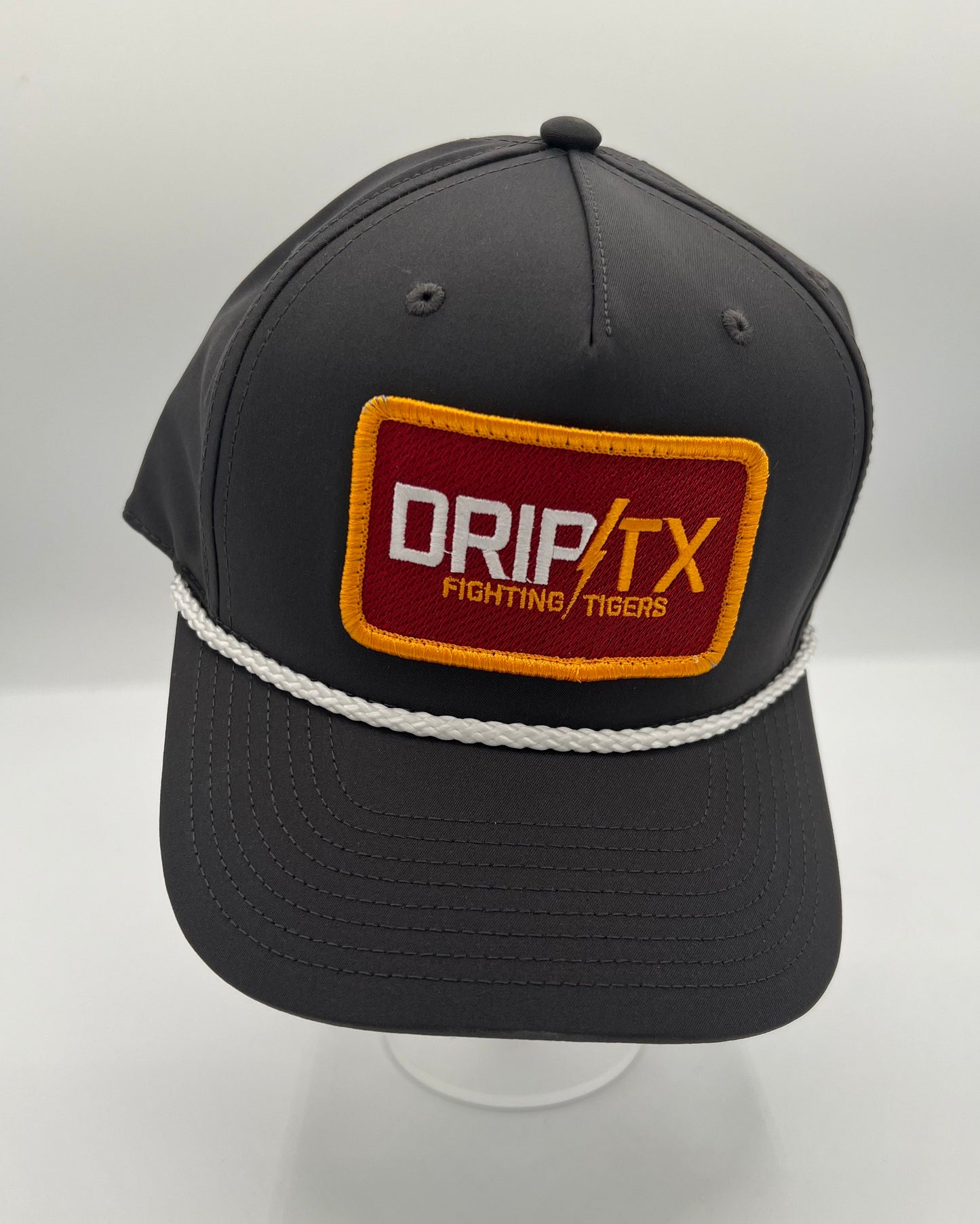 DRIP/TX Fighting Tigers - Charcoal/Bright Maroon