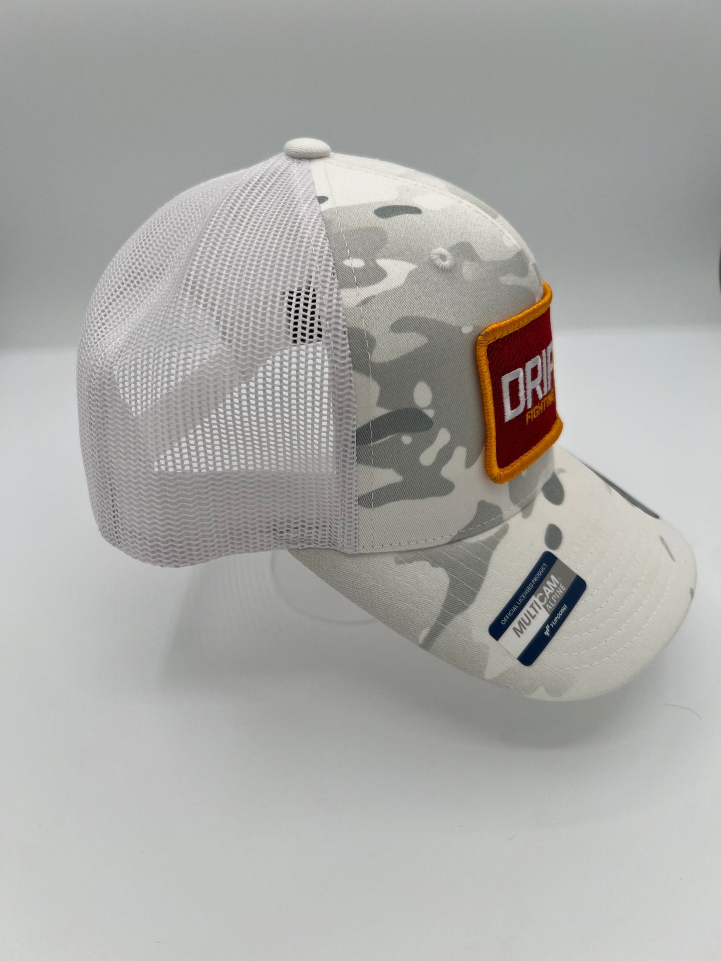 DRIP/TX Fighting Tigers - Alpine White (Bright Maroon)