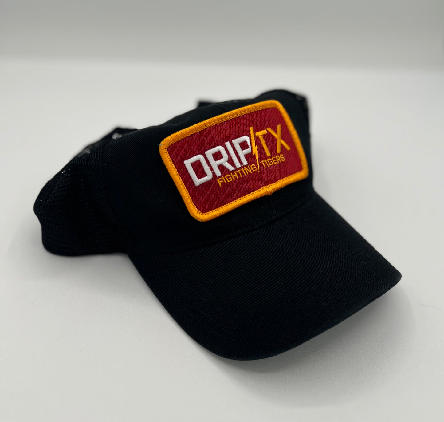 DRIP/TX Fighting Tigers - Black (Bright Maroon) Unstructured