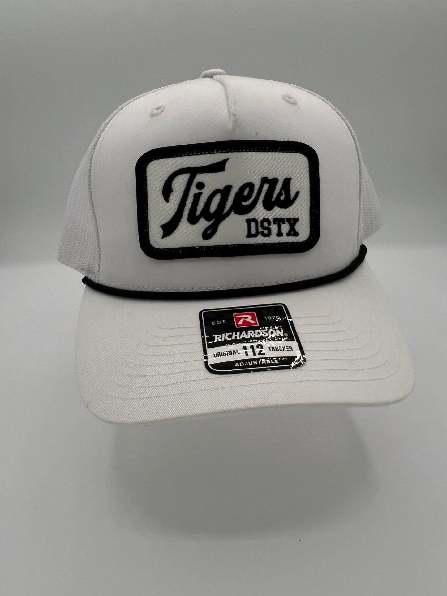 Script Tigers - White/Black Rope