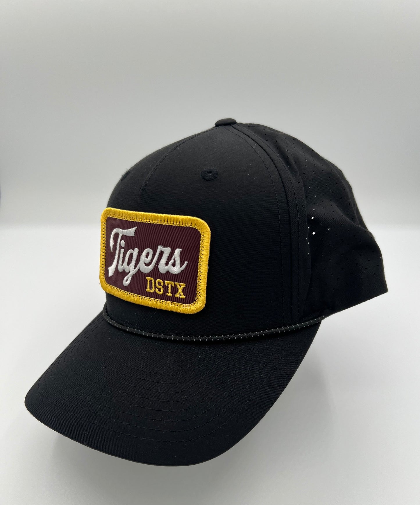 DSTX Tigers Script - Black Perforated Rope