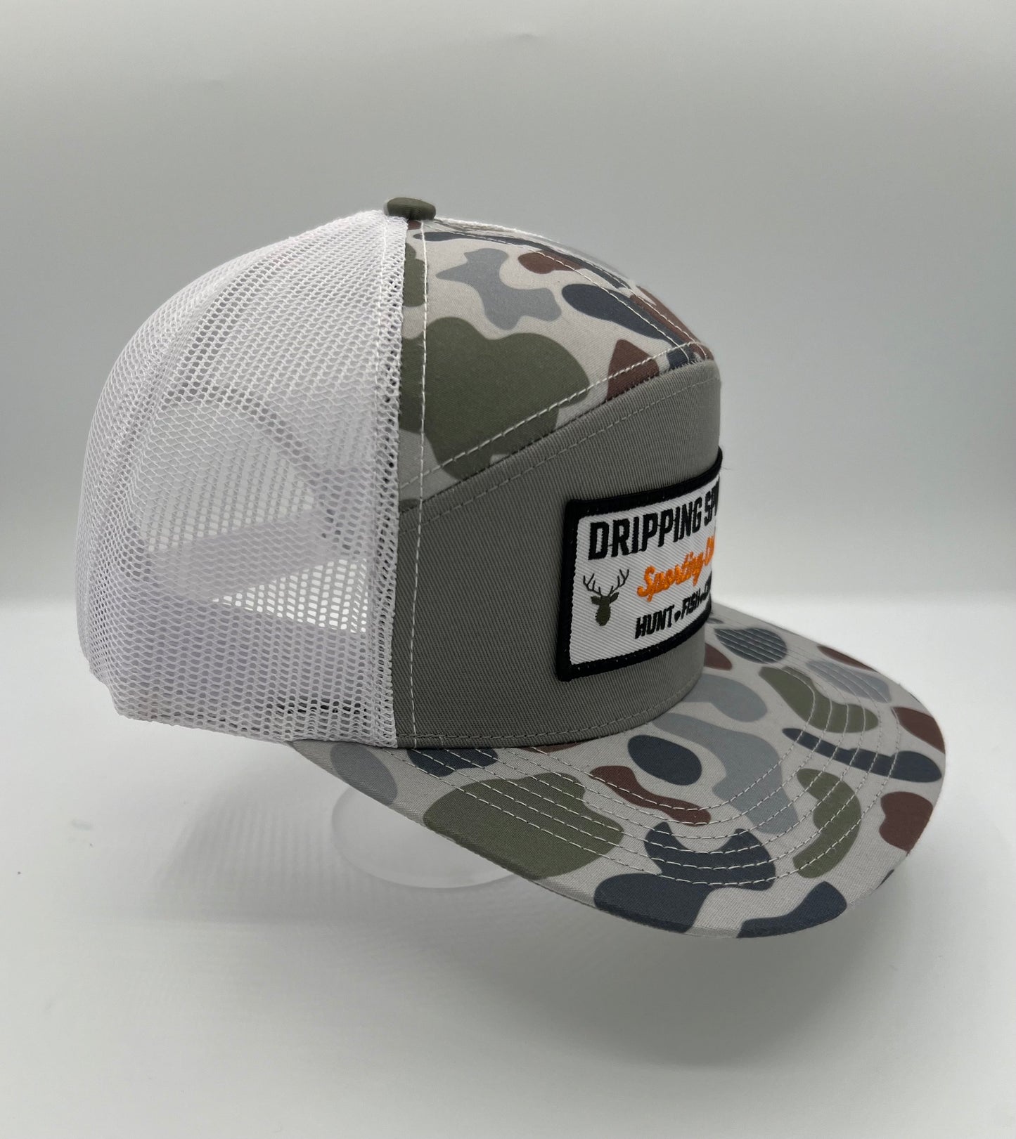 Sporting Club - Seven Panel Grey Camo