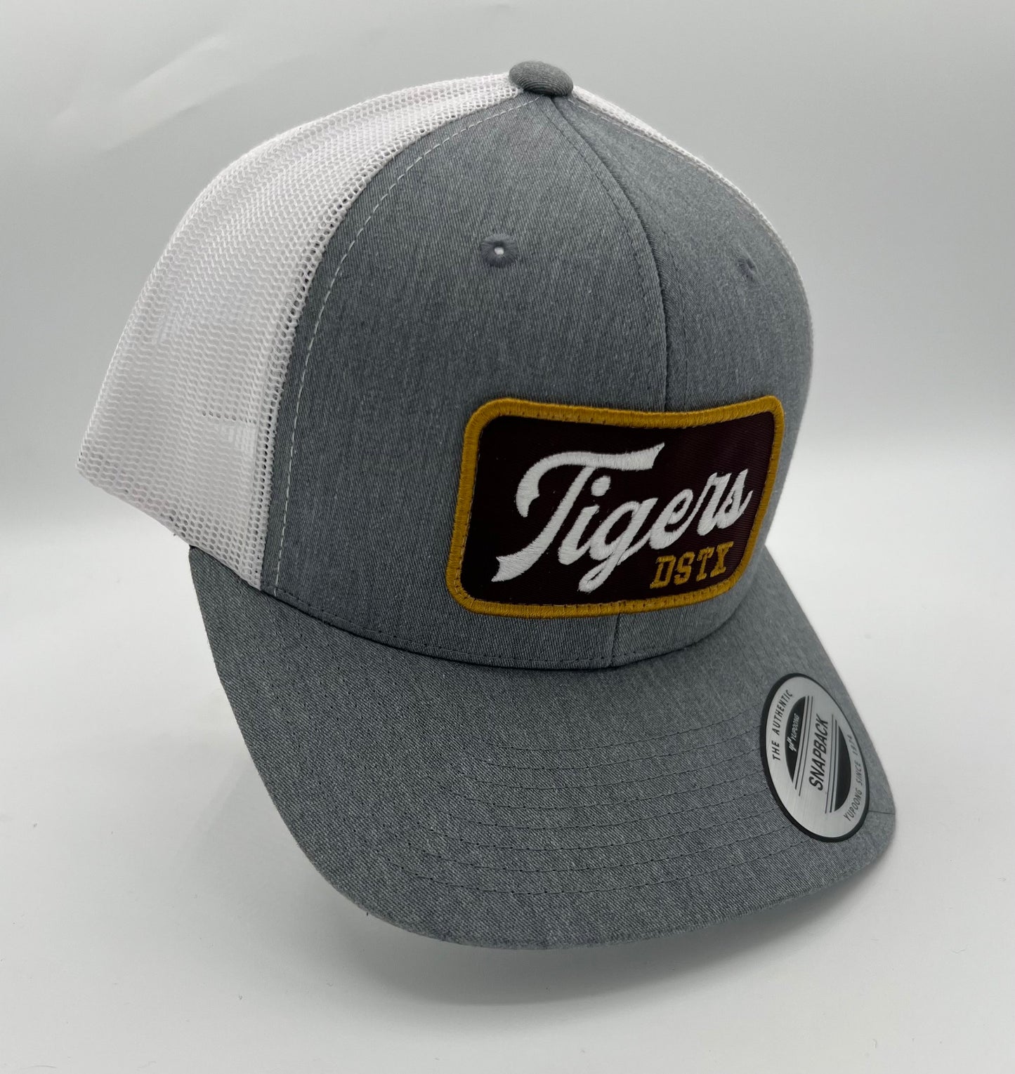 Dripping Tigers Ash Gray and White