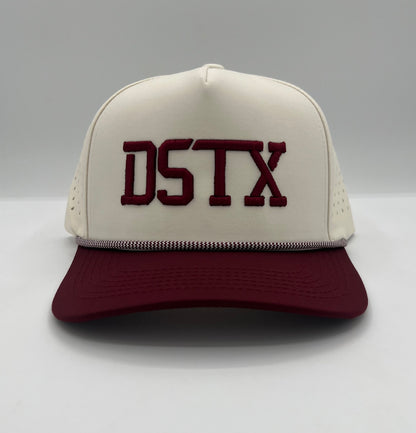 DSTX - Maroon Puff Logo