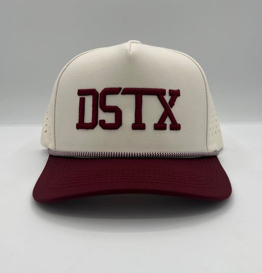 DSTX - Maroon Puff Logo
