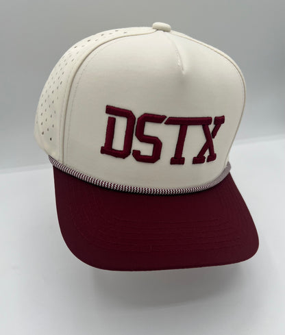 DSTX - Maroon Puff Logo