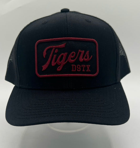 Tigers - DSTX Script (Maroon on Black)