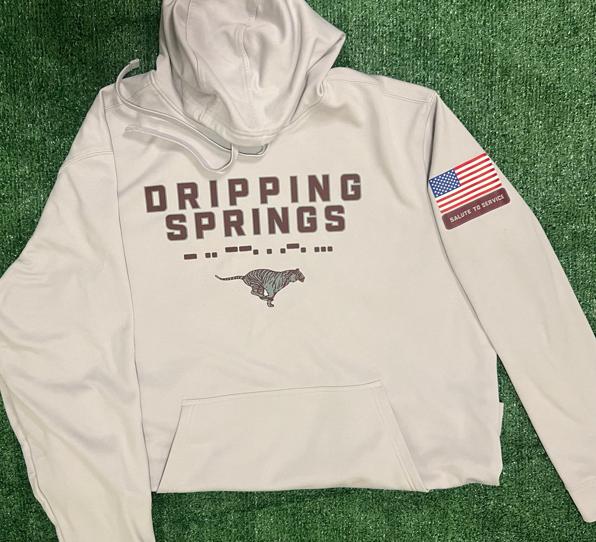 Dripping Springs Salute to Service - Silver Performance — Dripping Springs Tigers by Field & Iron