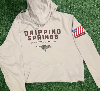 Dripping Springs Salute to Service - Silver Performance — Dripping Springs Tigers by Field & Iron