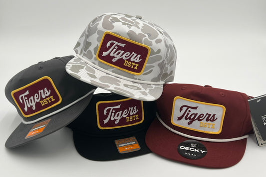 Script Tigers - Flatbills — Dripping Springs Tigers by Field & Iron