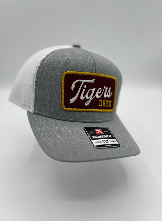 Dripping Tigers - ***Youth*** Gray and White