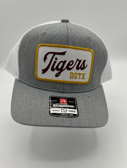 Dripping Tigers - ***Youth*** Gray and White