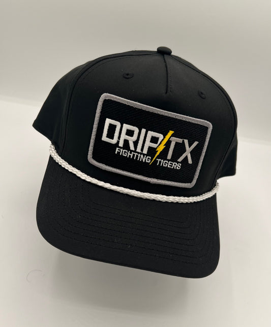 Drip/TX Fighting Tigers - Black/White Rope