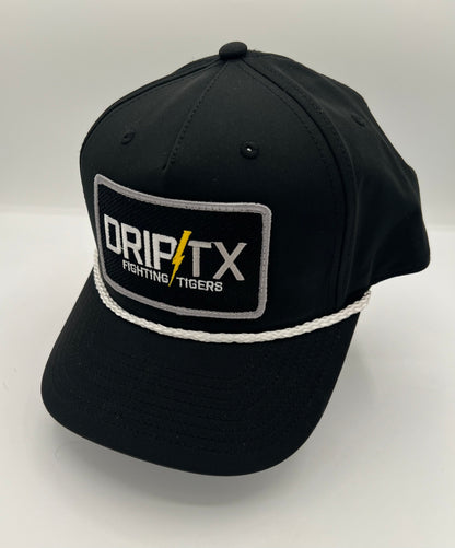 Drip/TX Fighting Tigers - Black/White Rope