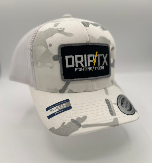 Drip/TX Fighting Tigers - Alpine White Camo