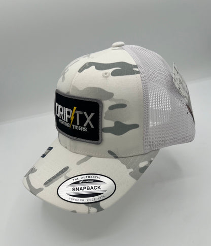 Drip/TX Fighting Tigers - Alpine White Camo