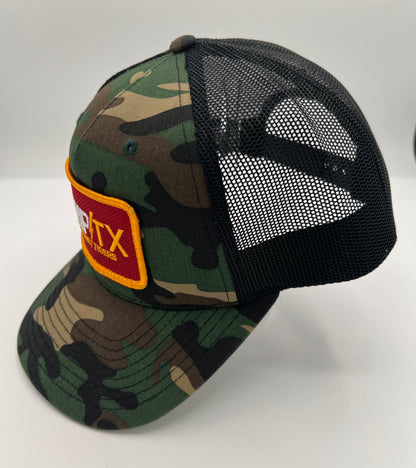 Drip/TX Fighting Tigers - Old School Camo (Bright Maroon)