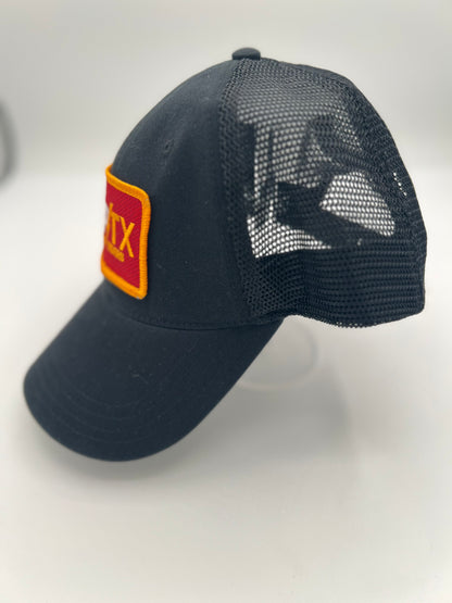 DRIP/TX Fighting Tigers - Black (Bright Maroon) Unstructured