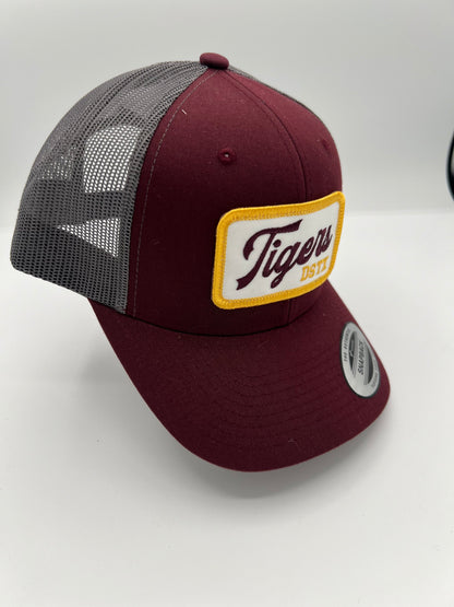 Tigers Script - Classic Maroon/Gold
