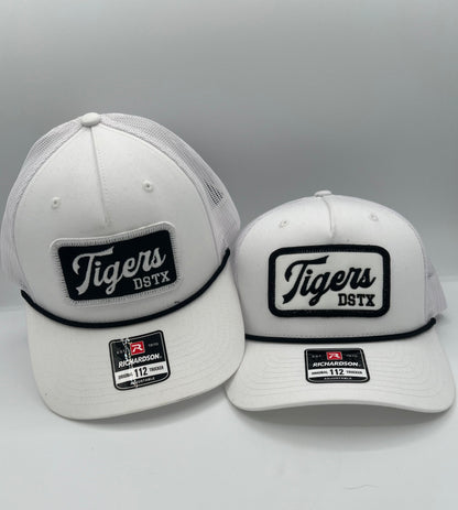 Script Tigers - White/Black Rope