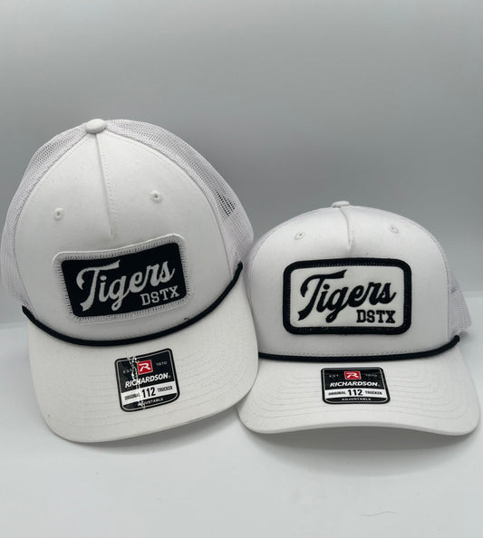 Script Tigers - White/Black Rope