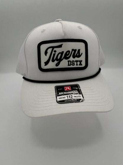 Script Tigers - White/Black Rope