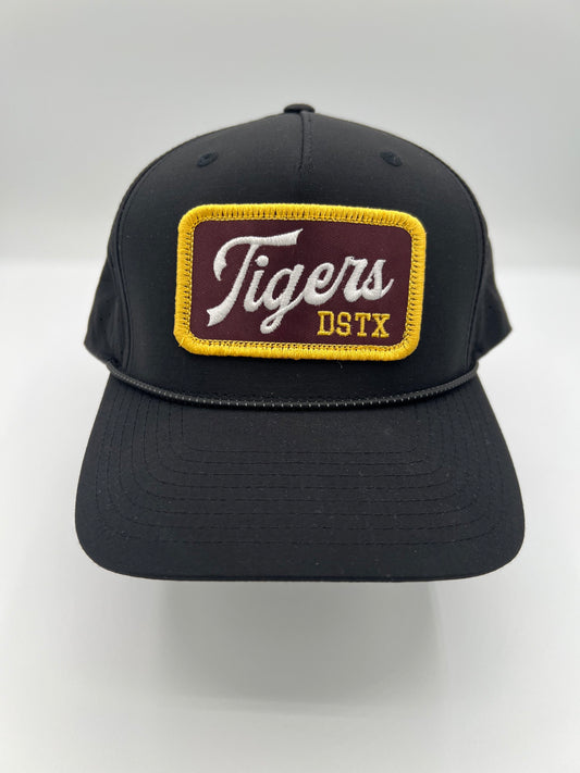 DSTX Tigers Script - Black Perforated Rope