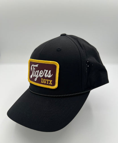 DSTX Tigers Script - Black Perforated Rope