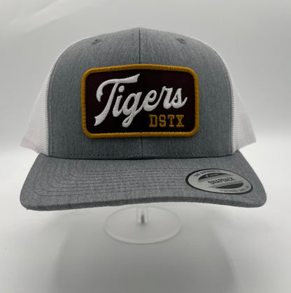 Dripping Tigers Ash Gray and White