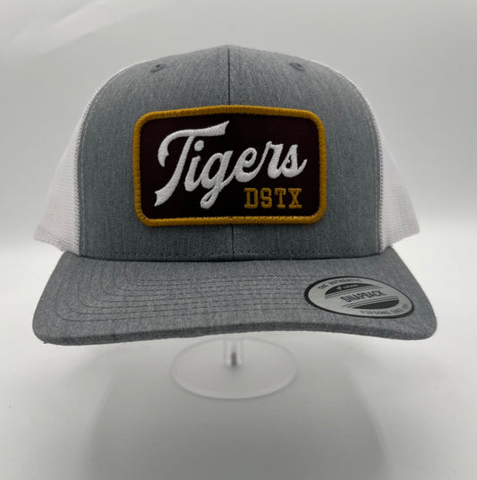 Dripping Tigers Ash Gray and White