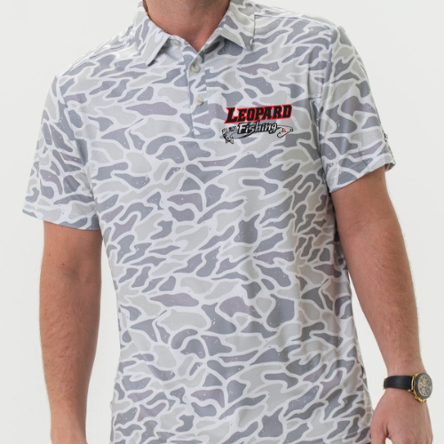 Burlebo Performance Polo - White Camo